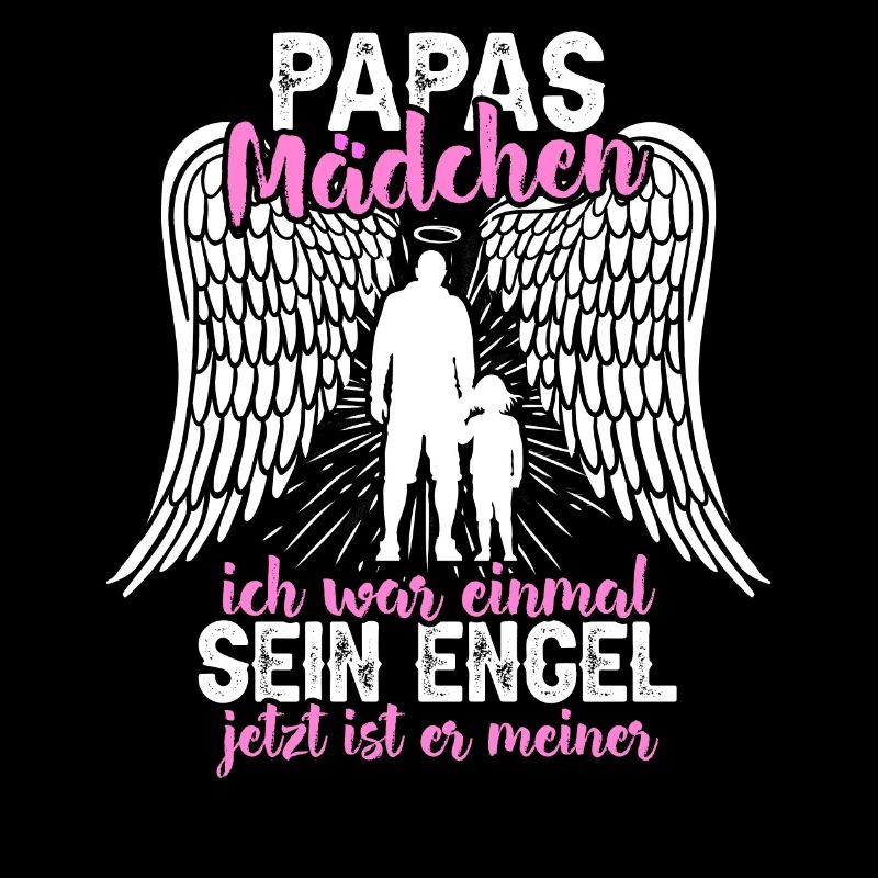 Papas Mädchen Engel Geschenk Vatertag Tochter