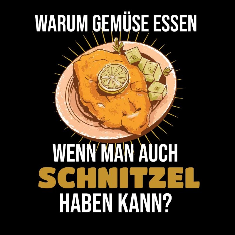 Schnitzel Warum Gemüse essen