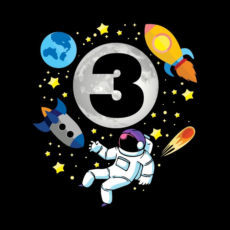 astronaute | | spatiale 3ème | Bday 3 ans Bday