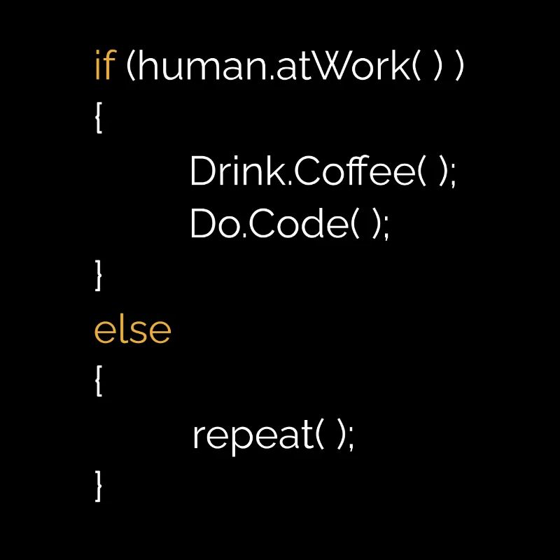Programmierer Informatiker Kaffee Geschenk C# Java