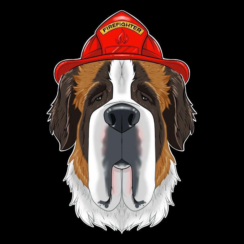 Pompier Saint Bernard Canine Handler I