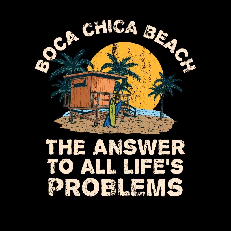 La plage de Boca Chica répond à tous les problèmes de la vie