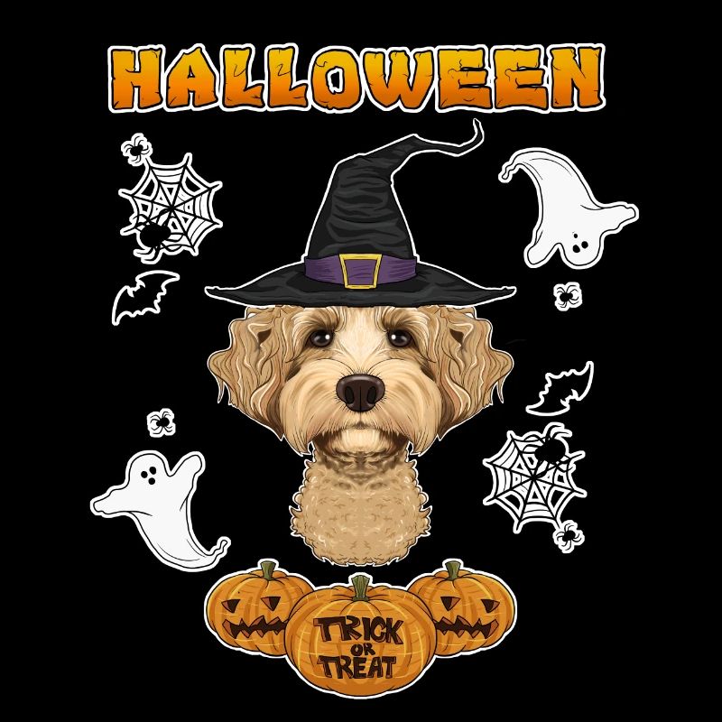 Joyeux Halloween I Dog Lover I Labaradoodle