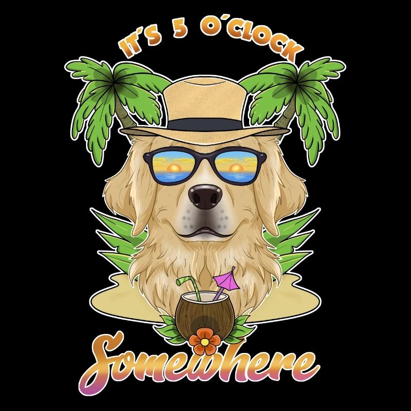 It Is 5 OClock Somewhere Drinking Golden