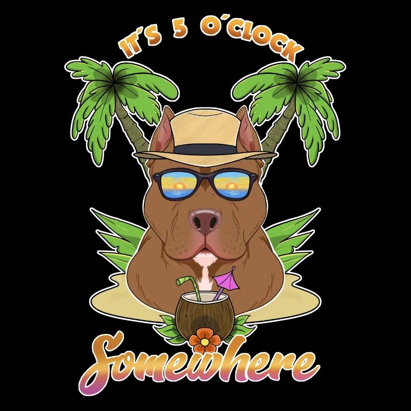 It Is 5 OClock Somewhere Drinking Pitbull