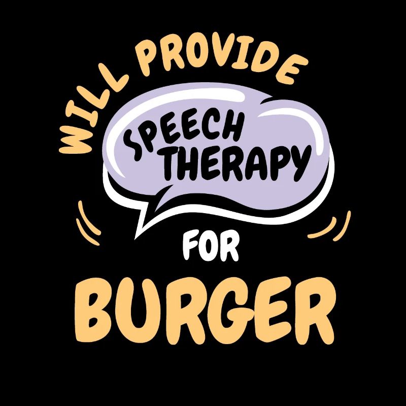 Provide Speech Therapy for Burger Funny Speech