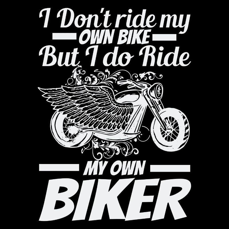 Je ne fais pas de vélo moi-même,