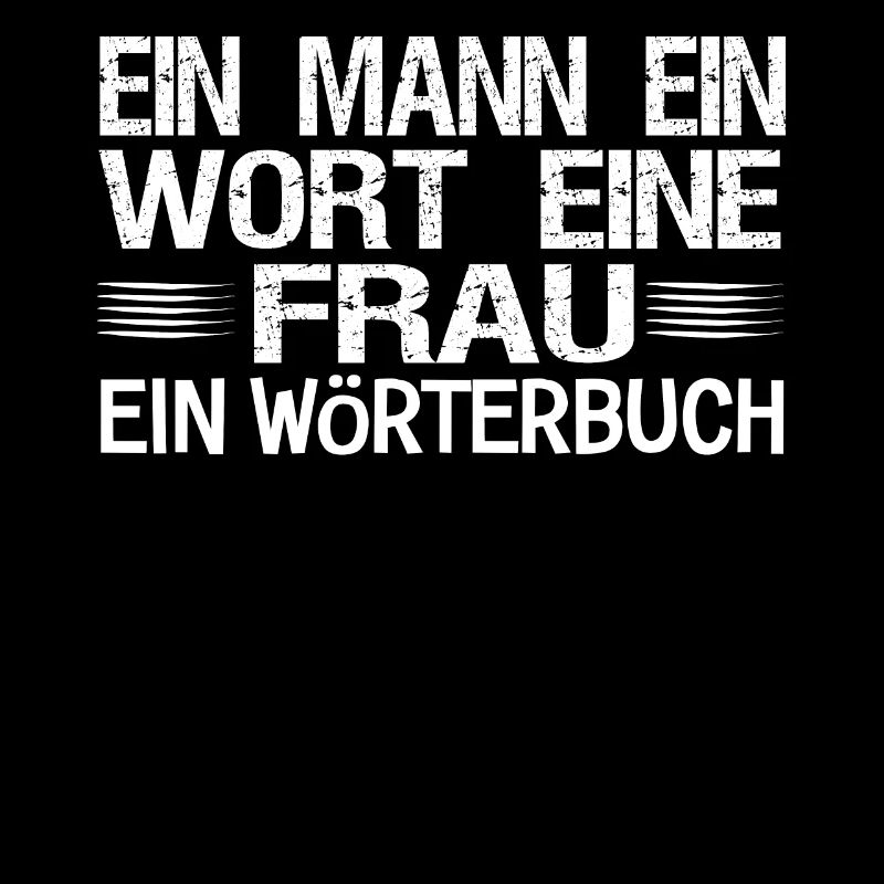 Ein Mann Ein Wort Eine Frau Ein Wörterbuch