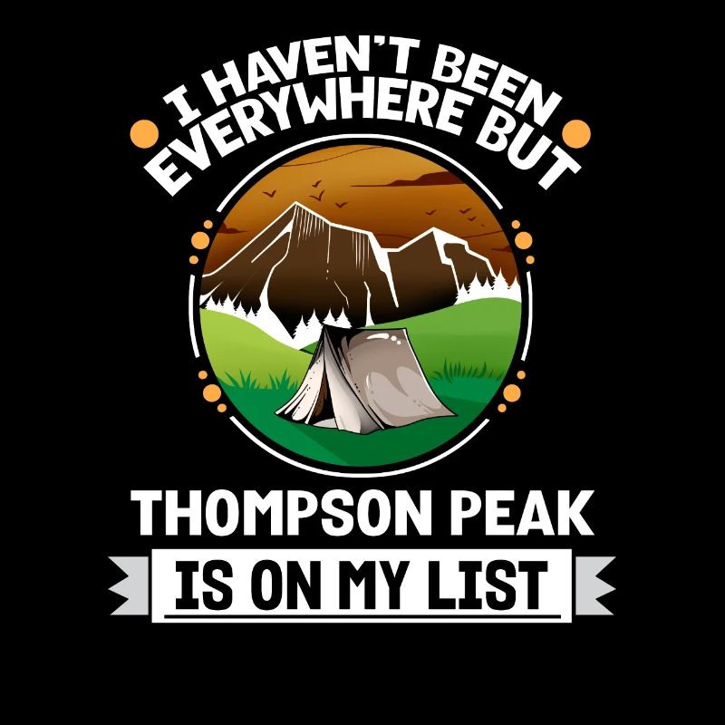 Thompson Peak Is On My List Hiking Camping Hiker