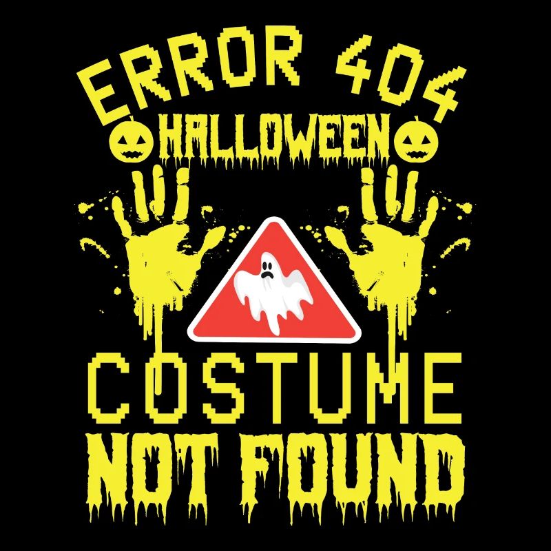 Fehler 404 Kostüm Nicht Gefunden Halloween Coding