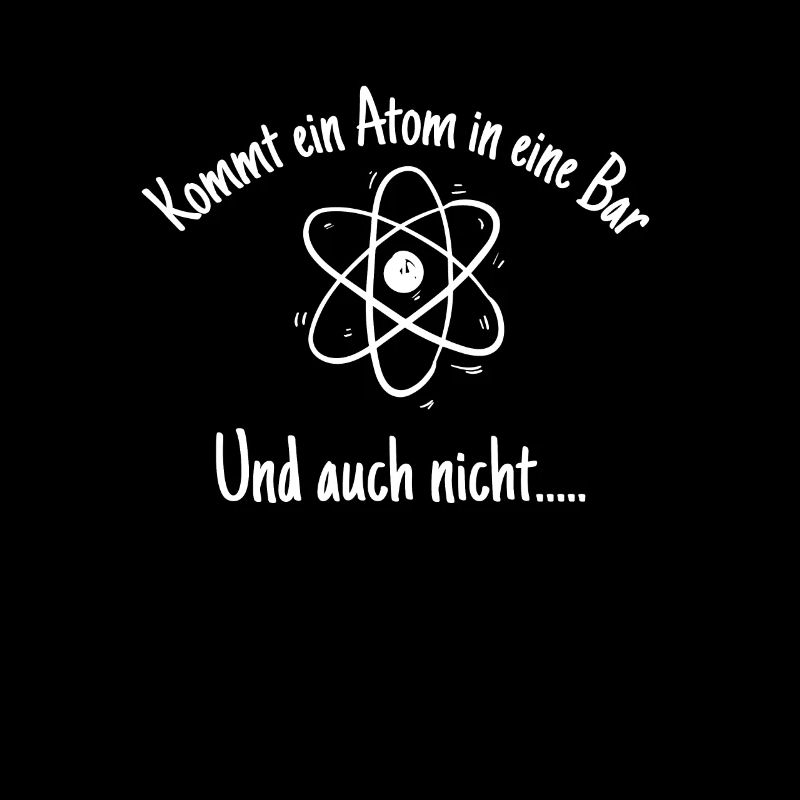Lustiger Physik Witz Quantenphysik Atom Lehrer