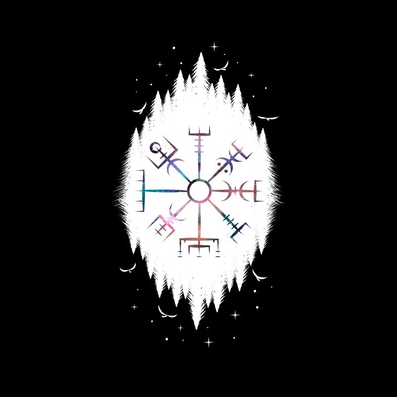 Celtic Vikinger Vegvisir compas Vikings