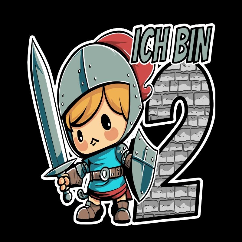 Ich bin 2 - 2. Geburtstag - Ritter