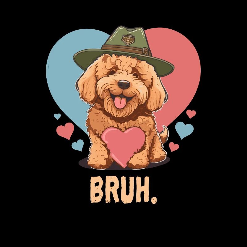Goldendoodle Dad Cute Dog Mom Doodle Mama Dog
