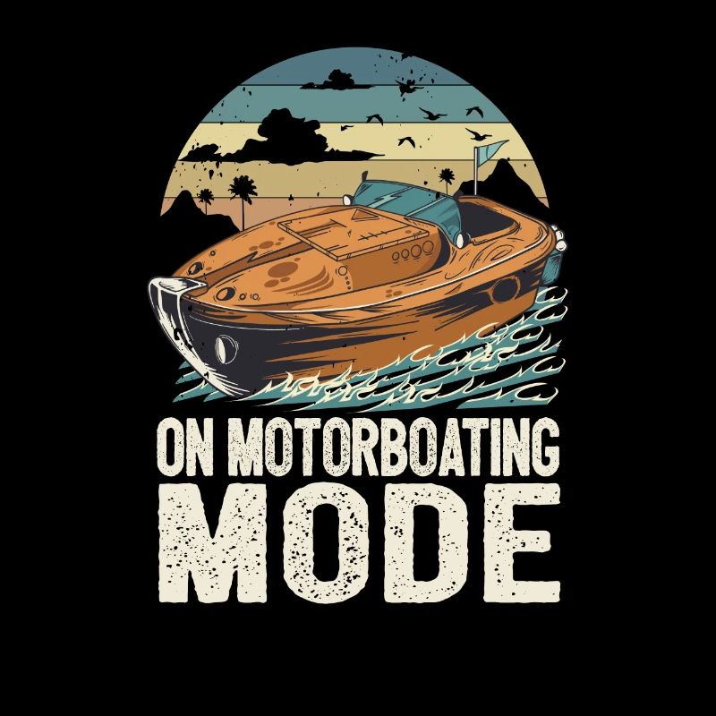On Motorboating Mode Pontoon Captain Lake Life