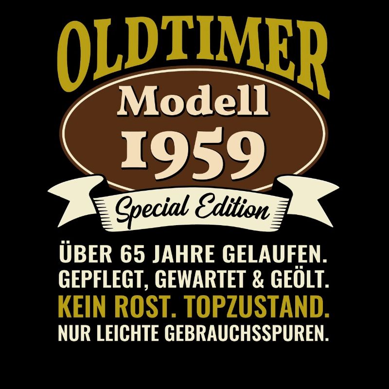 65. Geburtstag Oldtimer Modell 1959 65 Jahre