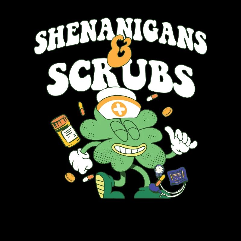 Shenanigans & Scrubs Infirmière urgente Médecin St.