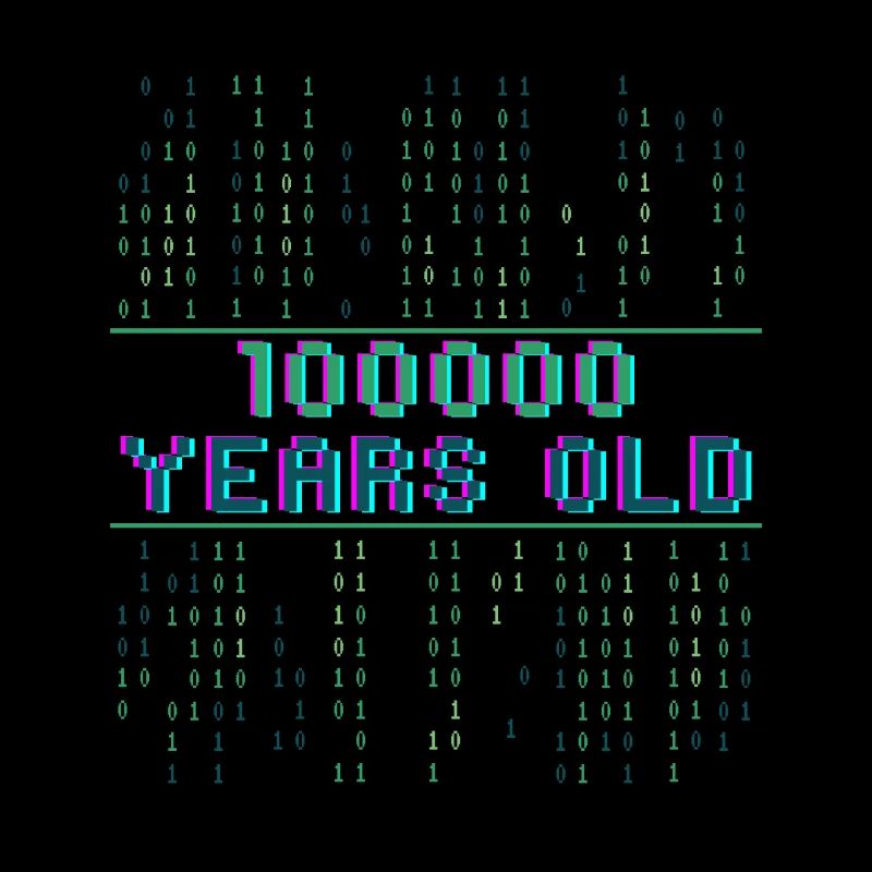 32. Geburtstag 32 Jahre alt Binärcode Informatik