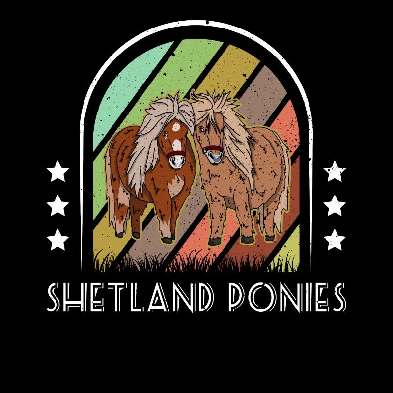 Pferdehalter Pony Shetland Shetty Mädchen
