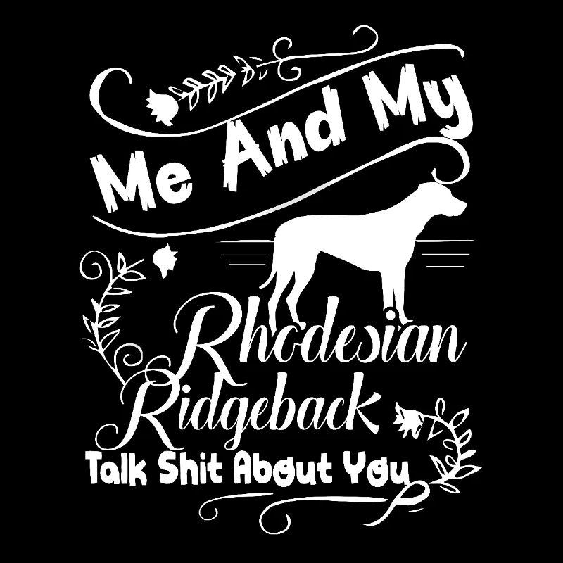 Me And My Rhodesian Ridgeback Dog