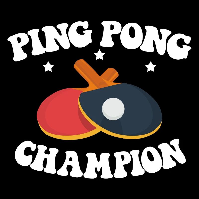 Ping Pong Champion Design Table Tennis und
