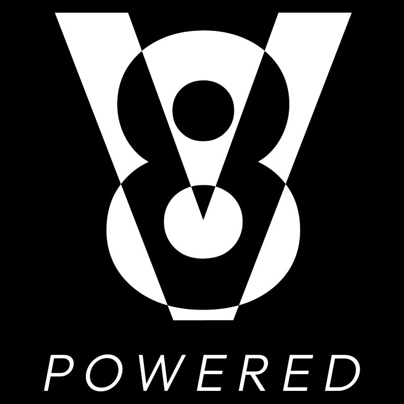 Propulsé par le V8 - changement de couleur possible