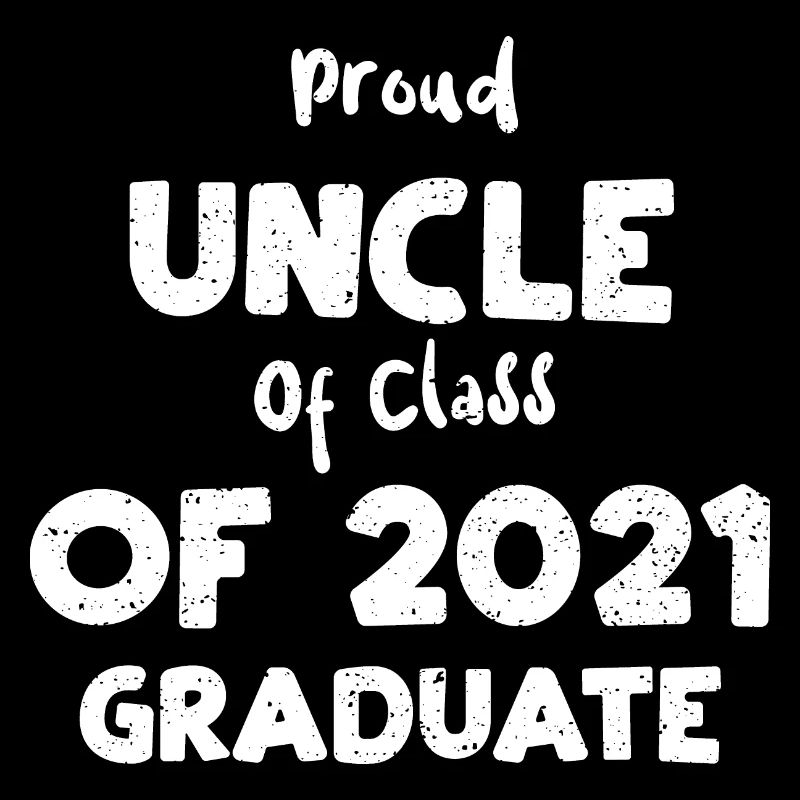 Fier oncle de la classe de 2021 gra...