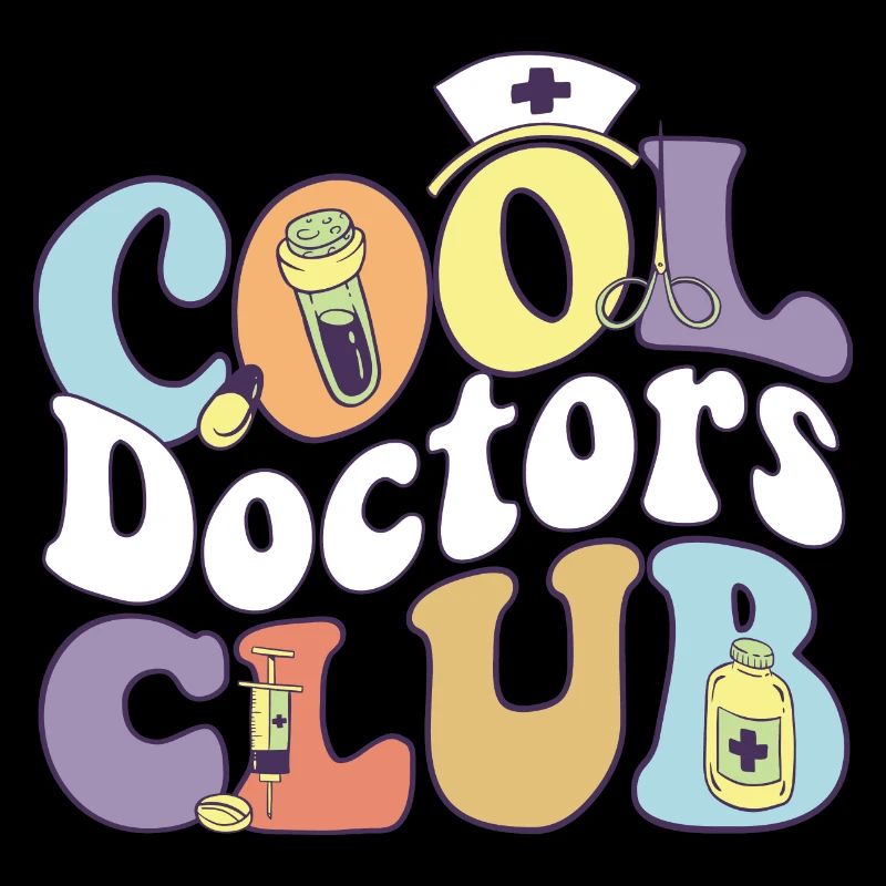 Cool Doctors Club Phisician Practitioner PHD MD