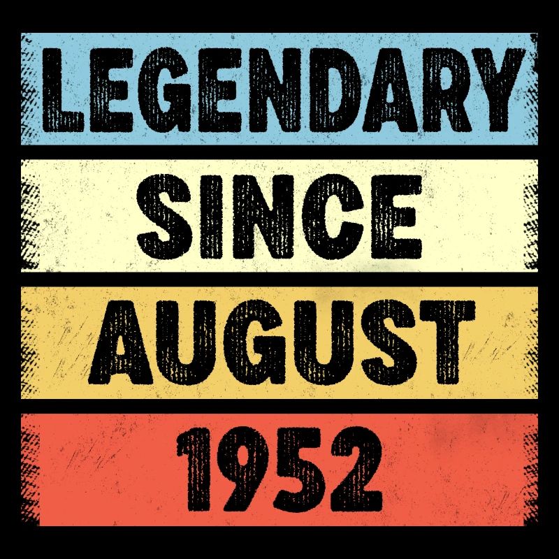 Legendary Since August 1952 70. Geburtstag