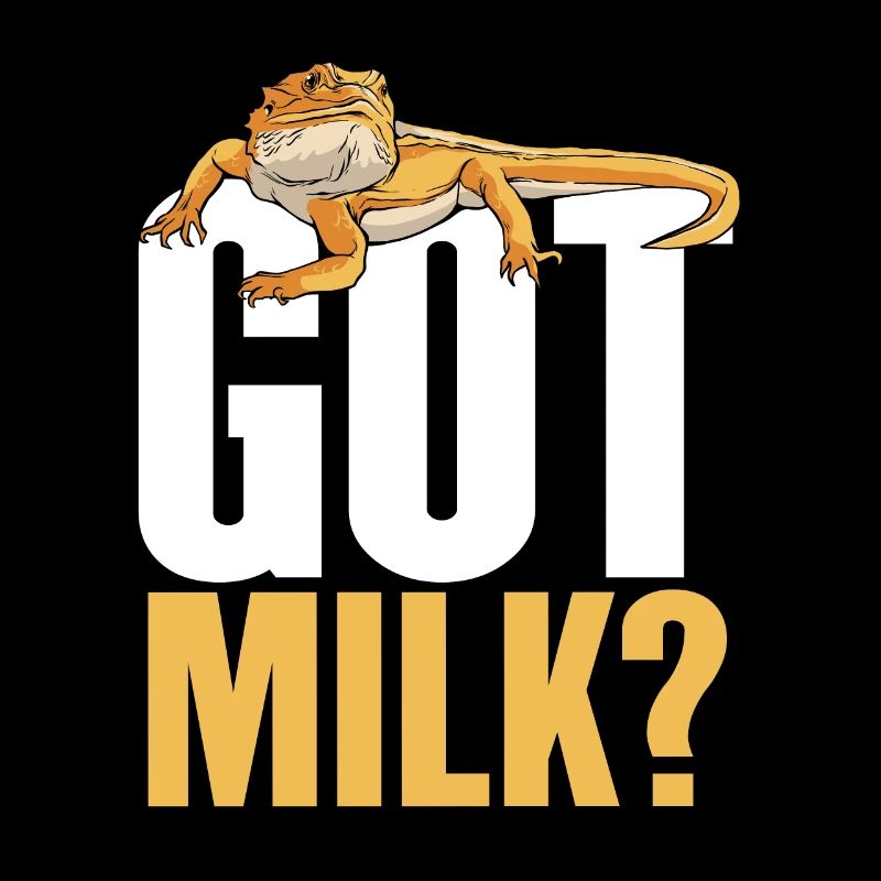 Bartagame mag Milch