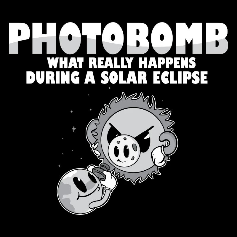 Total Solar Eclipse 2024 Totality Photobomb Sun