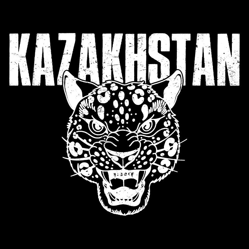 Kasachstan Scheeleopard Kasach Kasachisch