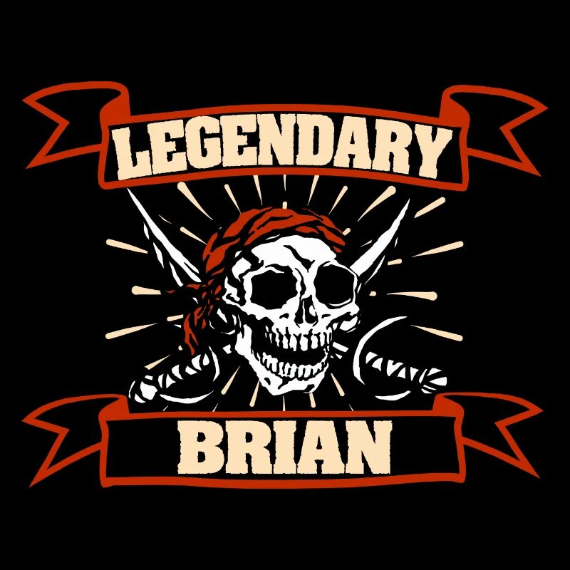 Tête de pirate Brian