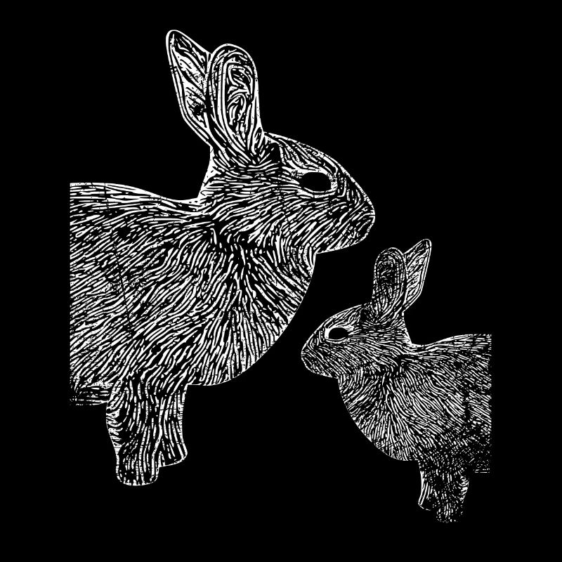 Mignon lapin élevage amateur