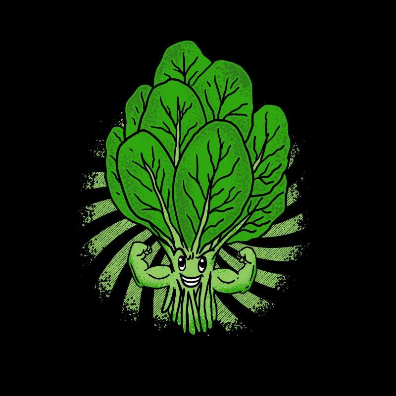Spinat Vegan vegetarisch Vegetarier Geschenk