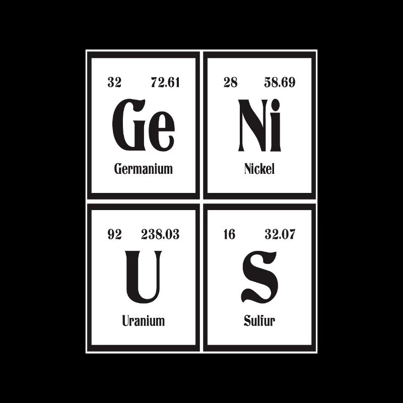 Genius - Periodensystem der Elemente