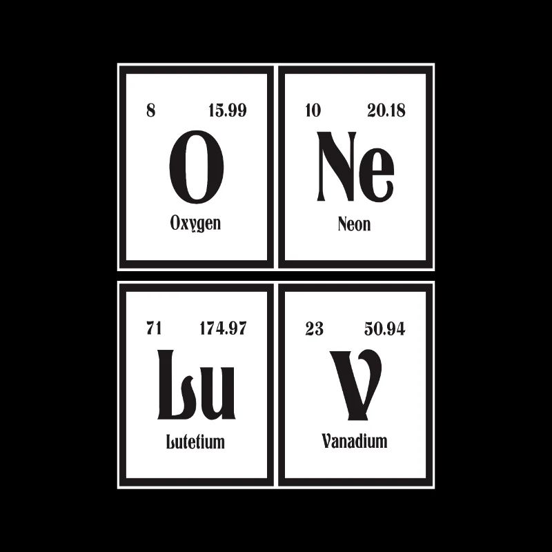 One Love | Periodic Table of Elements