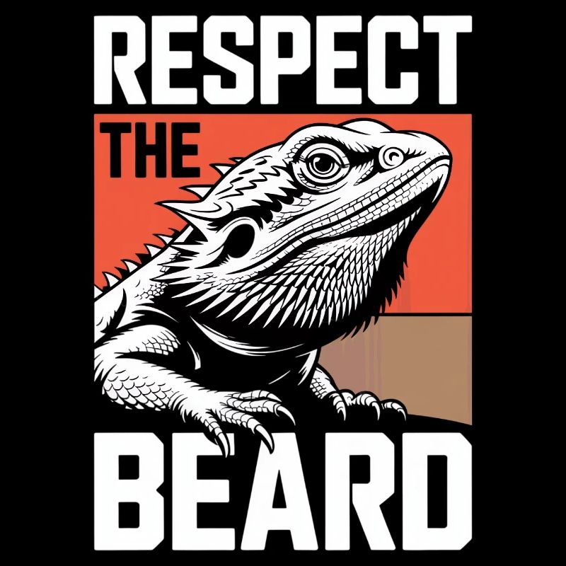Respect the Beard! Bartagame Reptil Terraristik