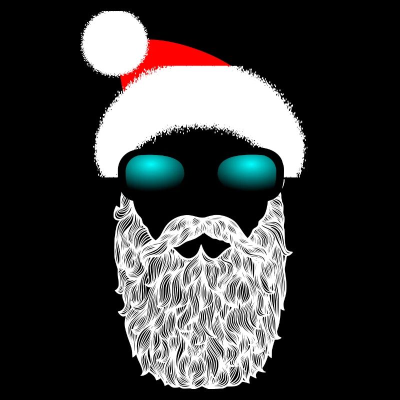 Weihnachtspullover - Hipster Claus