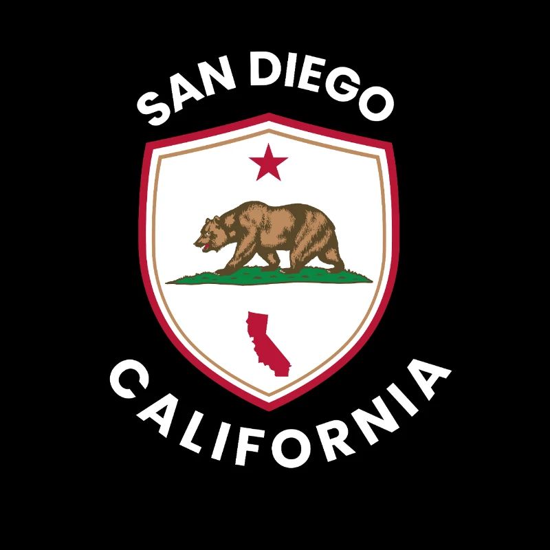 Drapeau de l’Ours de San Diego