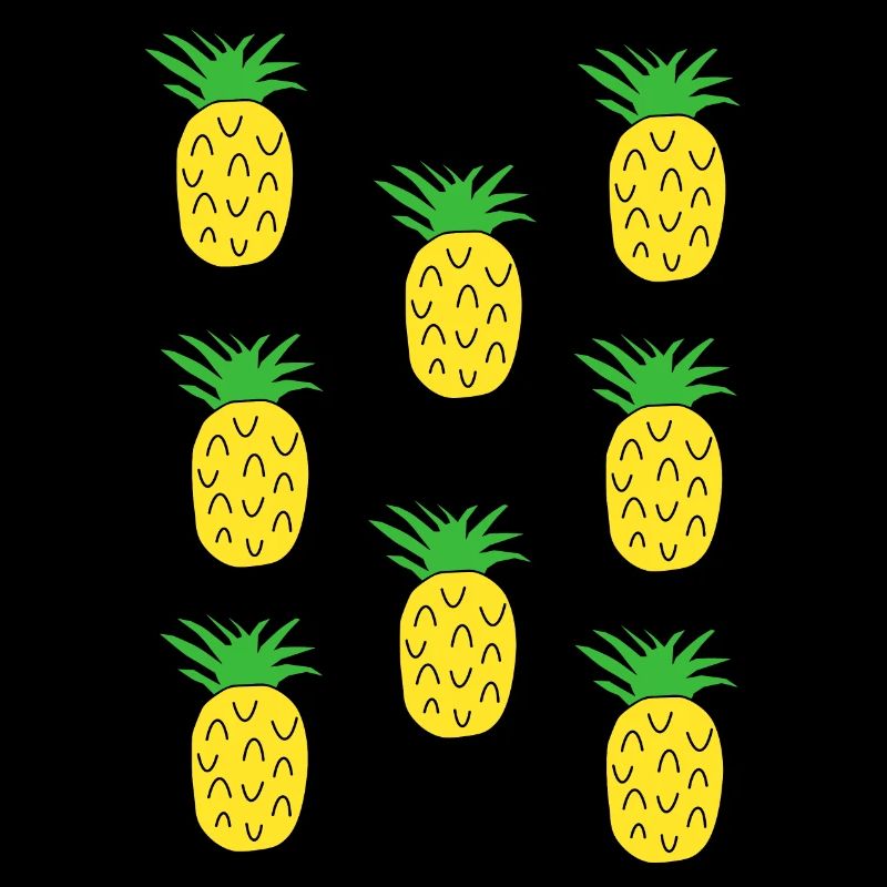 Pineapple pattern
