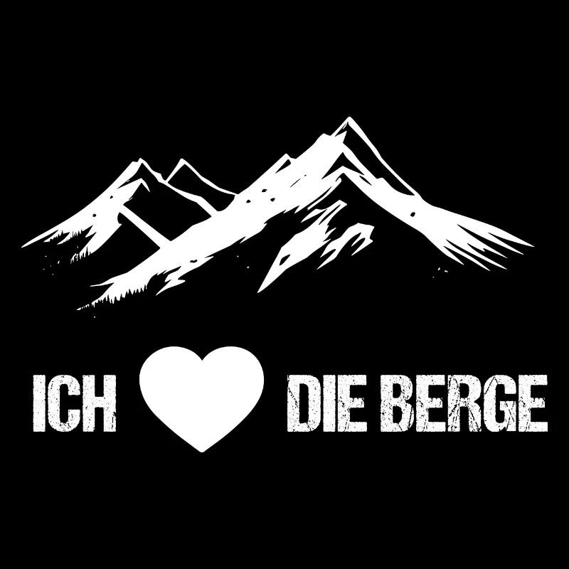 Ich liebe die Berge