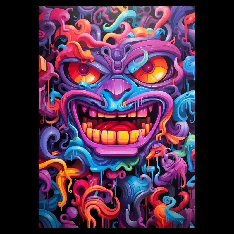 Graffiti Schädel