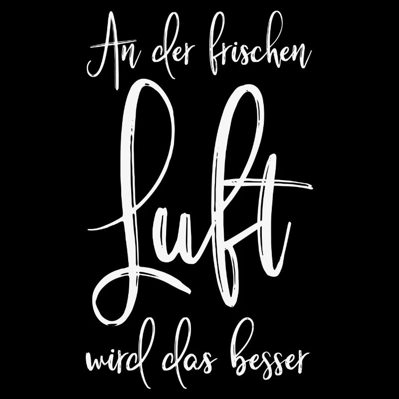 An der frischen Luft wird das besser