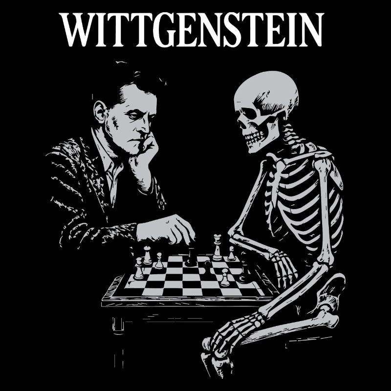 Wittgenstein jouant aux échecs avec la mort