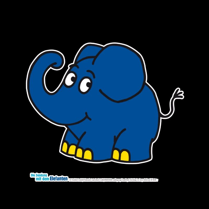 Der Elefant - stehend