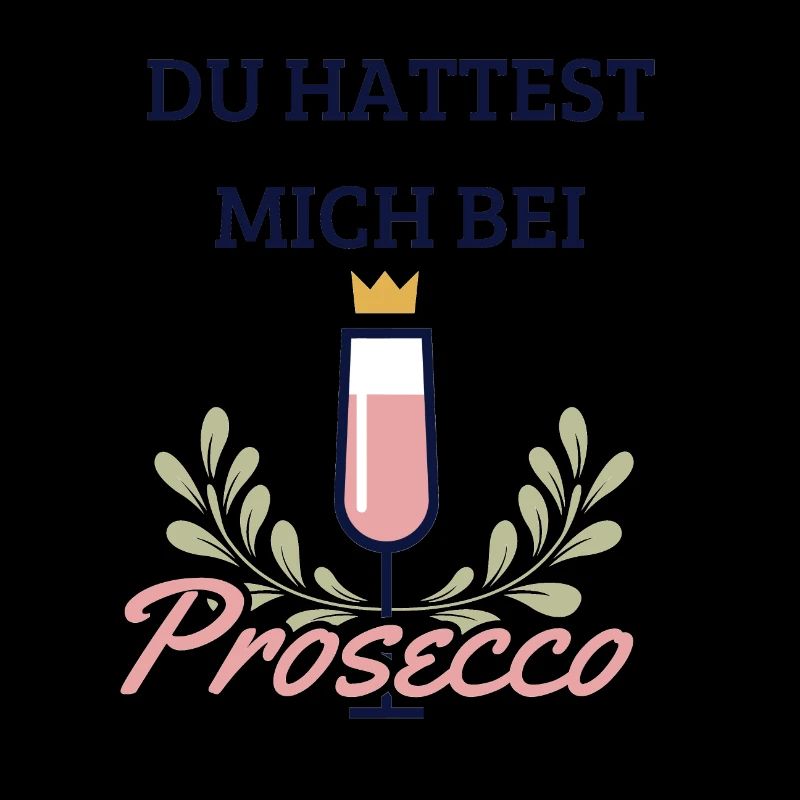 Du hattest mich bei Prosecco