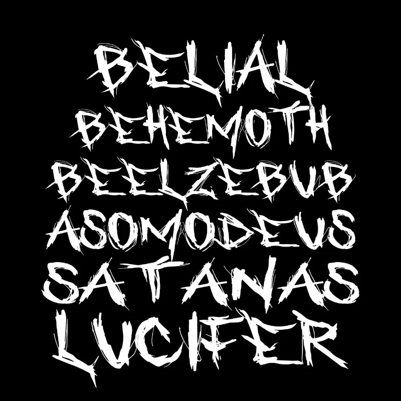 Satan Lucifer | Gothic Grunge Occult Aesthetic