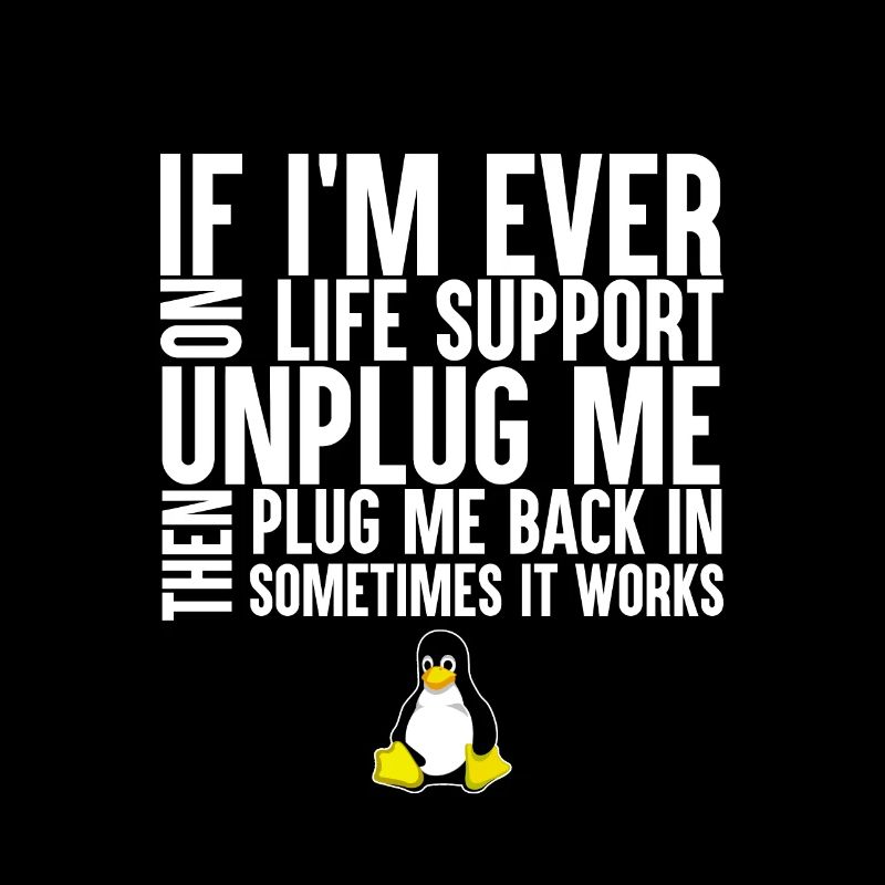 Programming Computer Science Gift · Unplug me