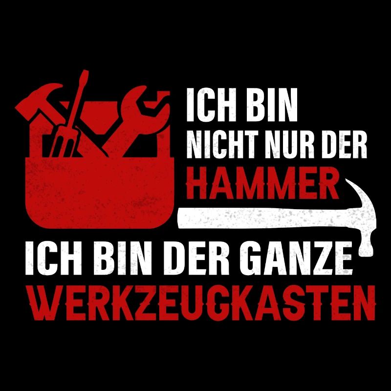Werkzeugkasten Hammer Handwerker Geschenkidee